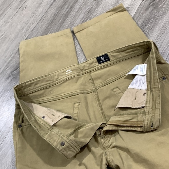 AG Adriano Goldschmied Tellis Sud Sueded Modern Slim 5pkt Style Pants size 34 - Picture 9 of 10